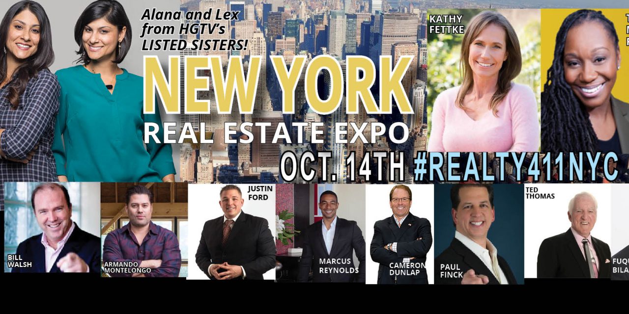 HGTV Stars to Speak at Realty411’s Expo in NYC – Magazine to Reach Millions Via their Media Campaigns this Month