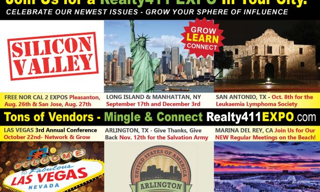 Realty411 Reaches Investors LIVE in Six States with Complimentary Expos