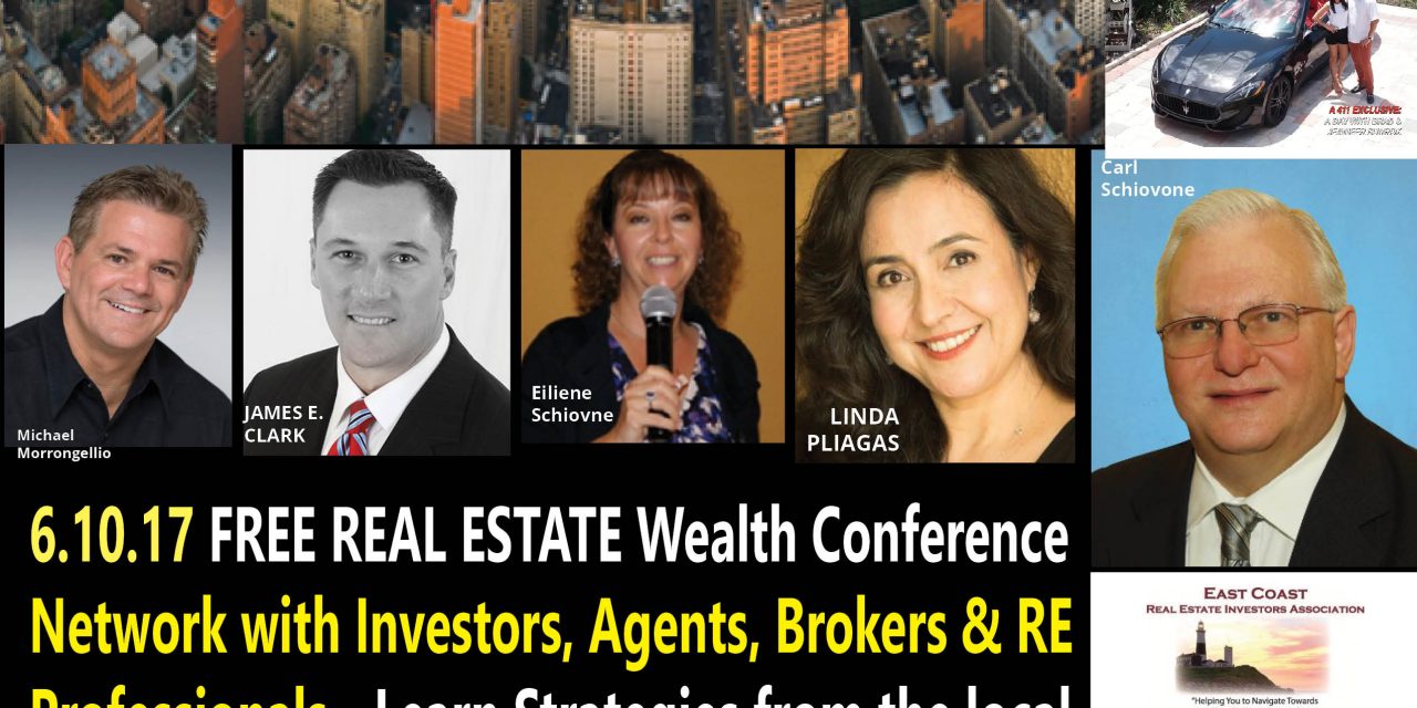 Join investors from around the nation in Long Island – Network & Learn Wealth-Building Tools.