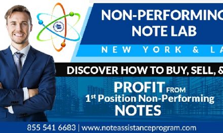 SPECIAL EVENT – Non-Performing Note Lab (NY,NY)