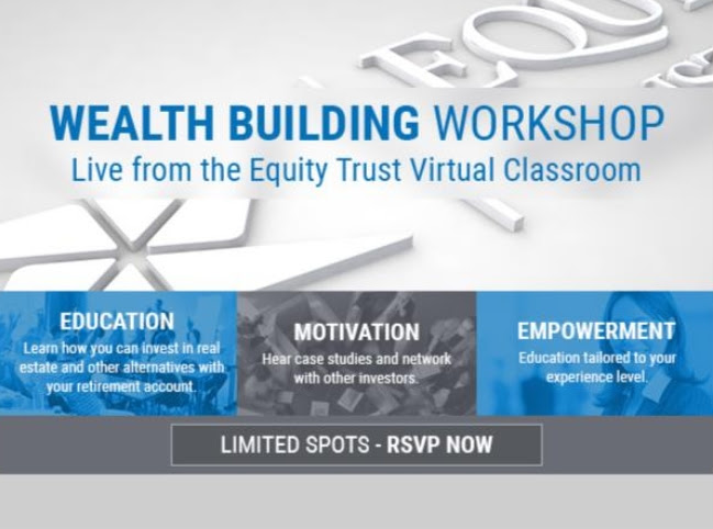 Wealth Building Workshop coming to your living room!