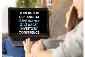 Realty411's VIRTUAL "Give Thanks, Give Back" Investor Expo - Experts Share Knowledge! @ Virtual -- Online