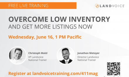 Training — Overcome Low Inventory & Get More Listings Now
