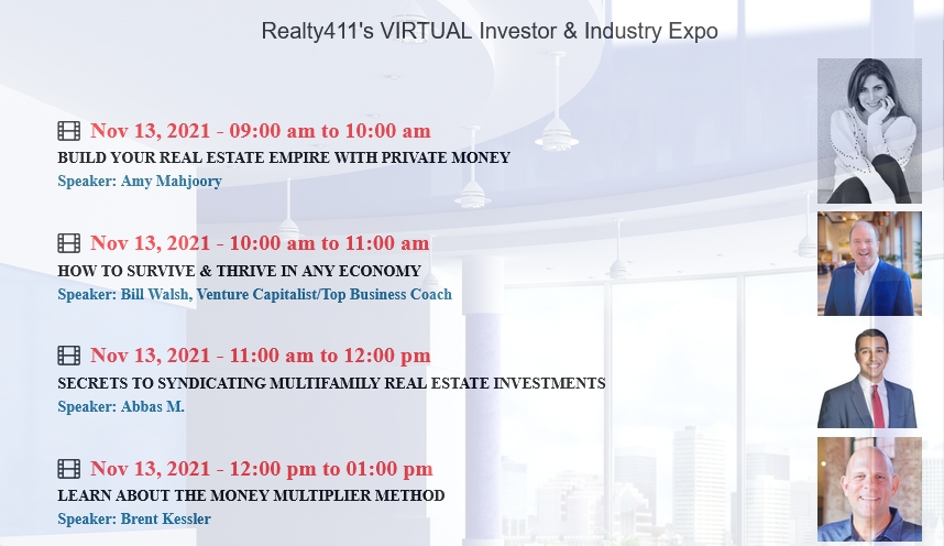 Register for Our NEW VIRTUAL Expo on the Weekend of November 13th and 14th