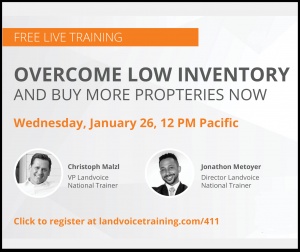 Overcome Low Inventory & Buy More Properties Now @ Online/Virtual