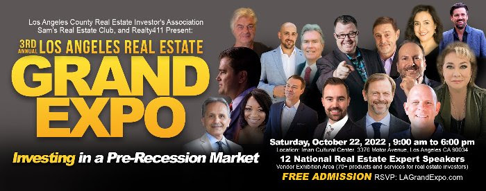 You’re Invited to the 3rd Annual Los Angeles Real Estate Grand Expo