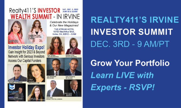 Realty411’s Real Estate Investor Summit – Build Your Wealth – IN PERSON!
