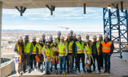 One River North Team Celebrates Topping Out of  Denver’s Next Iconic Building