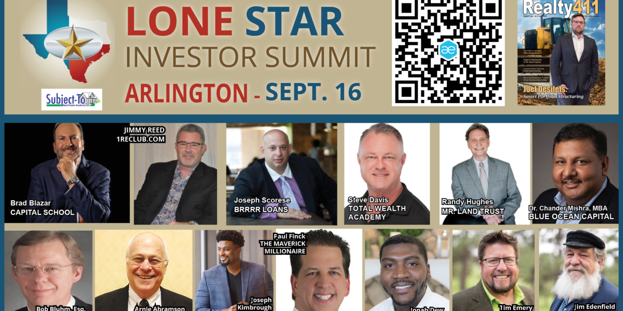 Join Us in Person for our Lone Star Wealth Summit