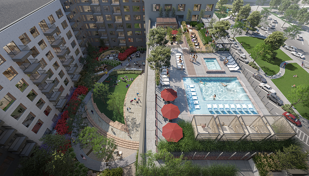 The Broadleaf mixed-use residential development opening at Fitzsimons Village